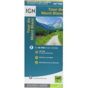 Tour du Mont Blanc IGN 1:50 000